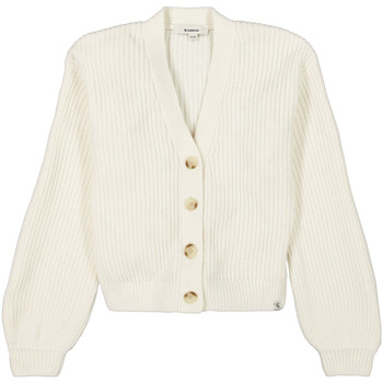 tekstylia Dziewczynka Swetry rozpinane / Kardigany Garcia H12656 Biały