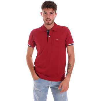 tekstylia Męskie T-shirty i Koszulki polo Key Up 2R56G 0001 Czerwony
