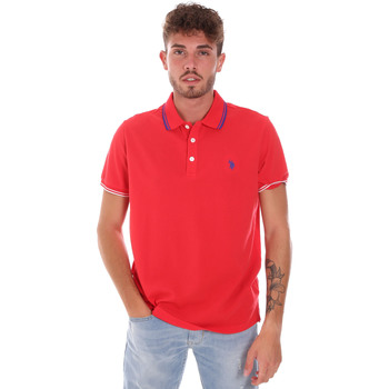tekstylia Męskie T-shirty i Koszulki polo U.S Polo Assn. 38270 51711 Czerwony