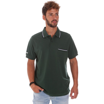 tekstylia Męskie T-shirty i Koszulki polo Key Up 2Q827 0001 Zielony