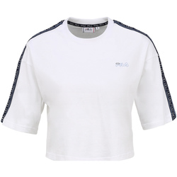 tekstylia Damskie T-shirty z krótkim rękawem Fila 683477 Biały