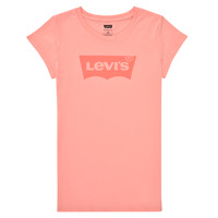 tekstylia Dziewczynka T-shirty z krótkim rękawem Levi's BATWING TEE Pomarańczowy