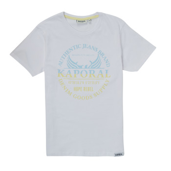 tekstylia Chłopiec T-shirty z krótkim rękawem Kaporal ROBIN Biały
