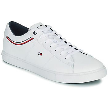 Buty Męskie Trampki niskie Tommy Hilfiger Essential Leather Sneaker Detail Biały
