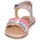 Buty Dziewczynka Sandały Mod'8 PAGANISA Fioletowy / Różowy