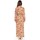 tekstylia Damskie Sukienki Isla Bonita By Sigris Sukienka Pomarańczowy