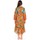 tekstylia Damskie Sukienki Isla Bonita By Sigris Sukienka Pomarańczowy