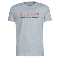 tekstylia Męskie T-shirty z krótkim rękawem Esprit BCI N cn aw ss Szary