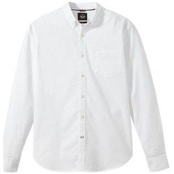 tekstylia Męskie Koszule z długim rękawem Dockers 29599 OXFORD BUTTON-UP-0005 WHITE PAPER Biały