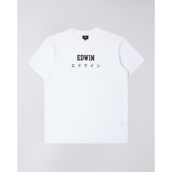 tekstylia Męskie T-shirty i Koszulki polo Edwin 45121MC000125 JAPAN TS-0267 Biały