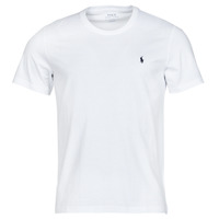 tekstylia T-shirty z krótkim rękawem Polo Ralph Lauren SS CREW Biały