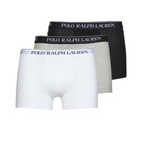 Bielizna Męskie Bokserki Polo Ralph Lauren CLASSIC TRUNK X3 Czarny / Biały / Szary