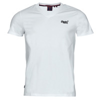 tekstylia Męskie T-shirty z krótkim rękawem Superdry VINTAGE LOGO EMB VEE TEE Biały
