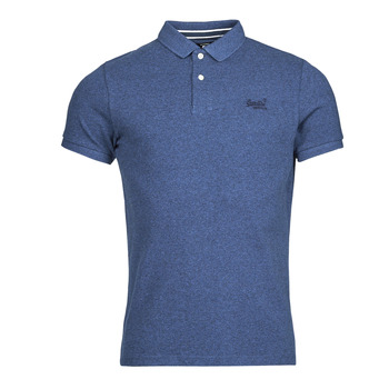 tekstylia Męskie Koszulki polo z krótkim rękawem Superdry CLASSIC PIQUE POLO Bright / Blue / Marl
