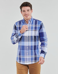 tekstylia Męskie Koszule z długim rękawem Polo Ralph Lauren Z216SC31 Niebieski
