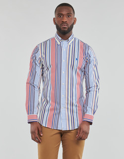 tekstylia Męskie Koszule z długim rękawem Polo Ralph Lauren Z221SC11 Wielokolorowy