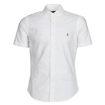 tekstylia Męskie Koszule z krótkim rękawem Polo Ralph Lauren Z221SC31 Biały