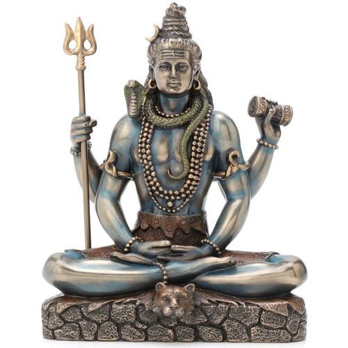 Dom Statuetki i figurki  Signes Grimalt Shiva Siedzi Kaki