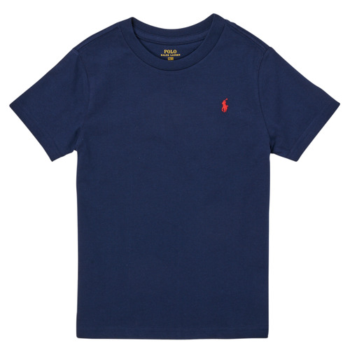 tekstylia Dziecko T-shirty z krótkim rękawem Polo Ralph Lauren LELLEW Marine