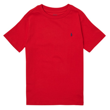 tekstylia Chłopiec T-shirty z krótkim rękawem Polo Ralph Lauren NOUVILE Czerwony