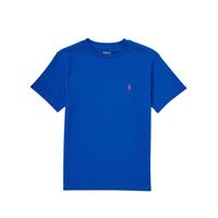 tekstylia Chłopiec T-shirty z krótkim rękawem Polo Ralph Lauren FILLIEE Niebieski