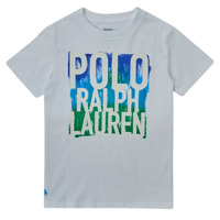 tekstylia Chłopiec T-shirty z krótkim rękawem Polo Ralph Lauren GOMMA Biały