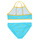 tekstylia Dziewczynka Kostiumy / Szorty kąpielowe Polo Ralph Lauren FRENCHAND Niebieski