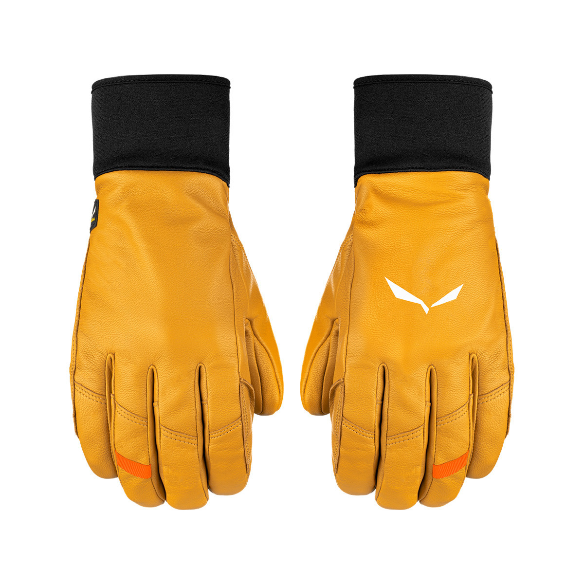 Dodatki Rękawiczki Salewa Rękawice  Full Leather Glove 27288-2501 Pomarańczowy