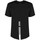 tekstylia Męskie T-shirty z krótkim rękawem Les Hommes LJT208-700P | Contemporary Elegance Czarny