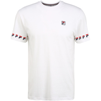 tekstylia Męskie T-shirty z krótkim rękawem Fila 689176 Biały