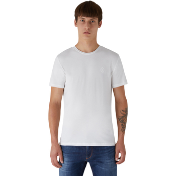 tekstylia Męskie T-shirty z krótkim rękawem Trussardi 52T00535-1T003077 Biały