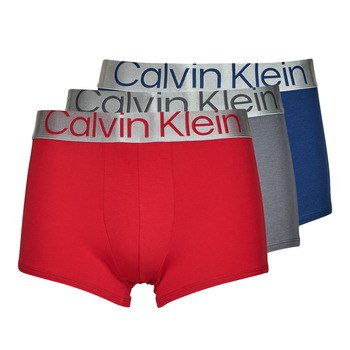 Bielizna Męskie Bokserki Calvin Klein Jeans TRUNK X3 Niebieski / Szary / Czerwony