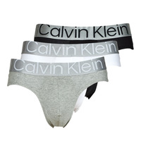 Bielizna Męskie Slipy Calvin Klein Jeans BRIEF X3 Czarny / Szary / Biały