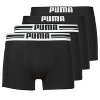 Bielizna Męskie Bokserki Puma Puma Placed Logo X4 Czarny