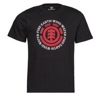 tekstylia Męskie T-shirty z krótkim rękawem Element Seal ss Czarny