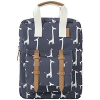 Torby Dziecko Plecaki Fresk Giraffe Mini Backpack - Blue Niebieski