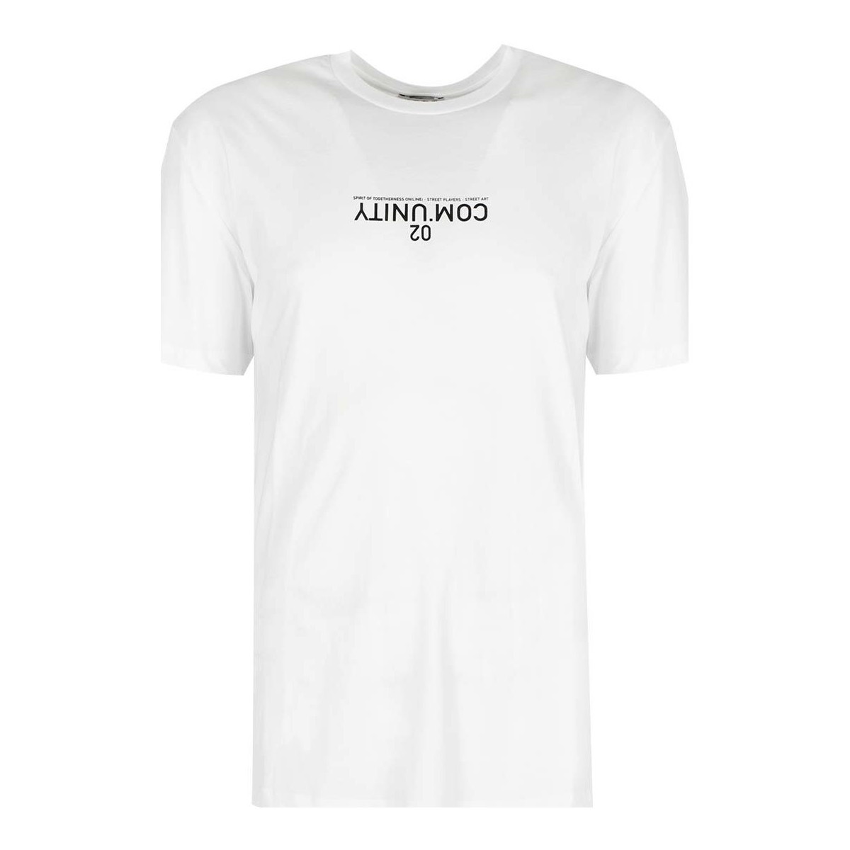 tekstylia Męskie T-shirty z krótkim rękawem Les Hommes UHT251 700P | Reserved community Oversized T-Shirt Czarny