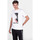 tekstylia Męskie T-shirty z krótkim rękawem Les Hommes URG800P UG816 | Urban Life LHU Biały