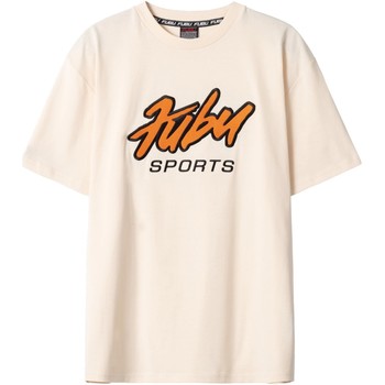 tekstylia Męskie T-shirty z krótkim rękawem Fubu T-shirt  Sports Beżowy