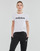 tekstylia Damskie T-shirty z krótkim rękawem Adidas Sportswear LIN T-SHIRT Biały / Czarny