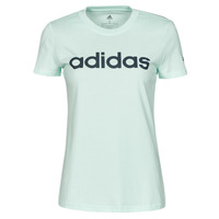 tekstylia Damskie T-shirty z krótkim rękawem adidas Performance LIN T-SHIRT Ice / Miętowy / Legend / Ink