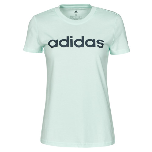 tekstylia Damskie T-shirty z krótkim rękawem adidas Performance LIN T-SHIRT Ice / Miętowy / Legend / Ink
