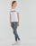 tekstylia Damskie Legginsy Adidas Sportswear LIN Leggings Dark / Szary / Heather / App / Sky
