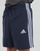tekstylia Męskie Szorty i Bermudy Adidas Sportswear 3 Stripes CHELSEA Legend / Ink / Biały