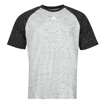 tekstylia Męskie T-shirty z krótkim rękawem adidas Performance MEL T-SHIRT Medium / Szary / Heather / Czarny / Melange