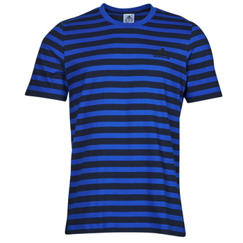 tekstylia Męskie T-shirty z krótkim rękawem adidas Performance STRIPY SJ T-SHIRT Team / Royal / Blue / Legend / Ink