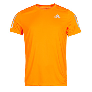 tekstylia Męskie T-shirty z krótkim rękawem adidas Performance OWN THE RUN TEE Pomarańczowy / Silver
