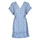 tekstylia Damskie Sukienki krótkie Le Temps des Cerises DIONY Azul