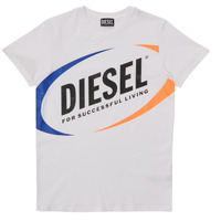 tekstylia Chłopiec T-shirty z krótkim rękawem Diesel MTEDMOS Biały