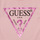 tekstylia Dziewczynka T-shirty z krótkim rękawem Guess CANCI Różowy